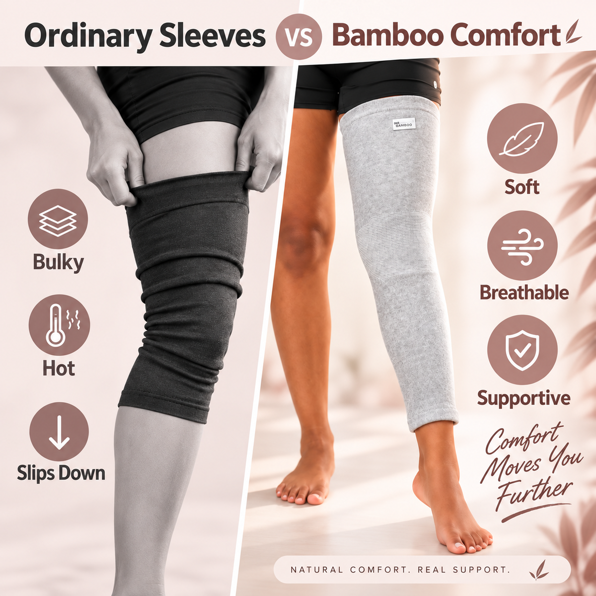 Bamboo Leg Sleeves